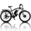 Electric Bicycle All Terrain Keteles k800 26" 1000Wx2 Motor Adult Ebike Top Speed 50Km/h 48V 23AH 21 Speed Load 150Kg