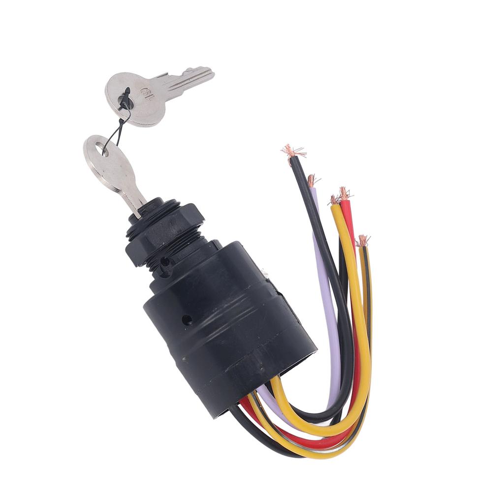 Ignition Key Switch 6 Wire Boat Base Push to Choke Starter for OUTBOARD MOTORS 1994