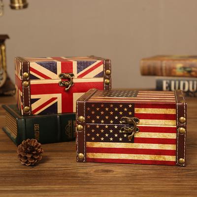 +European Style Retro Wooden Box+desktop Storage Box+antique Small Box+home Storage Box Candy Box