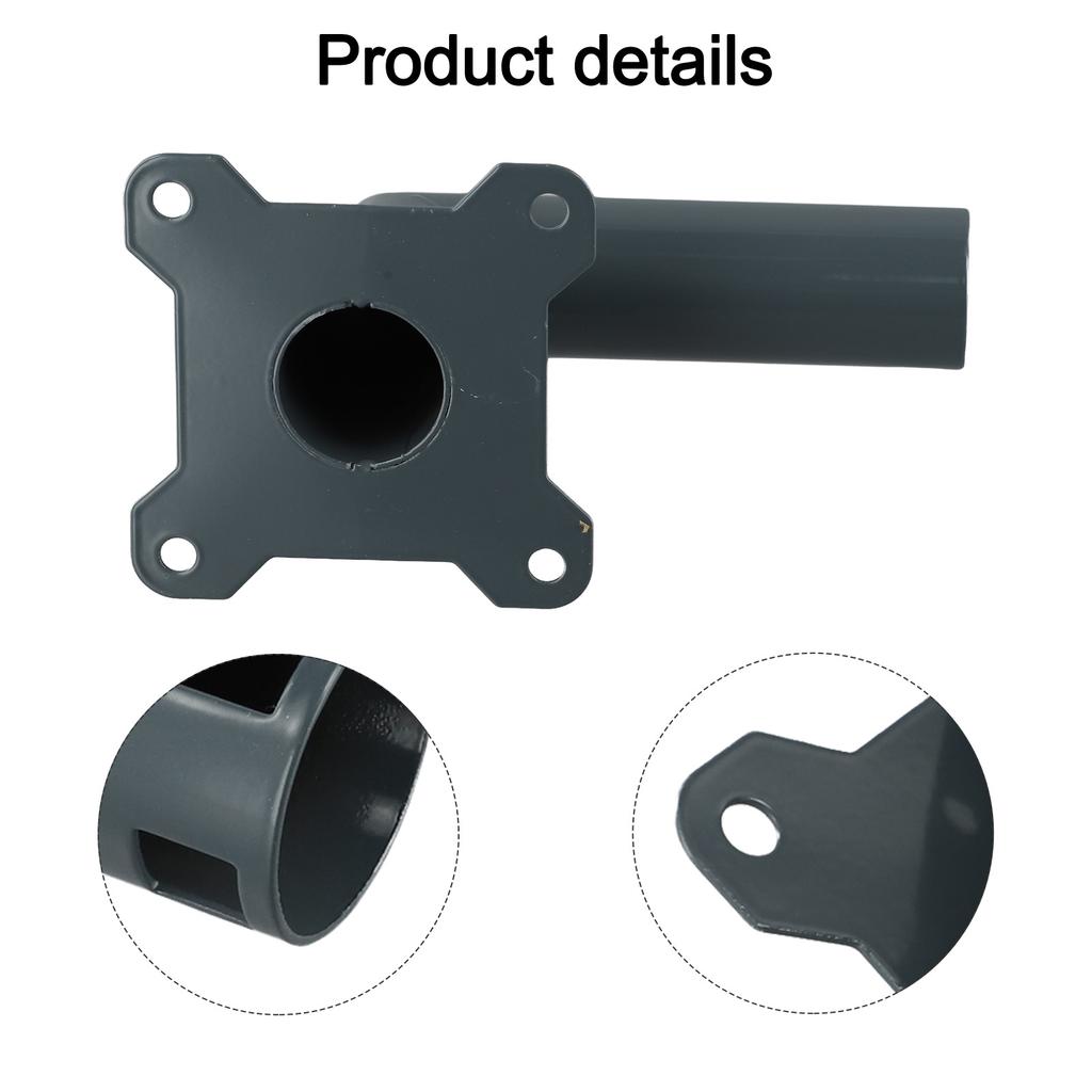 Short Wall Mounting Kit Designed Specifically for Starlink For V2 Dish Features Heavy Duty Materials and Stability