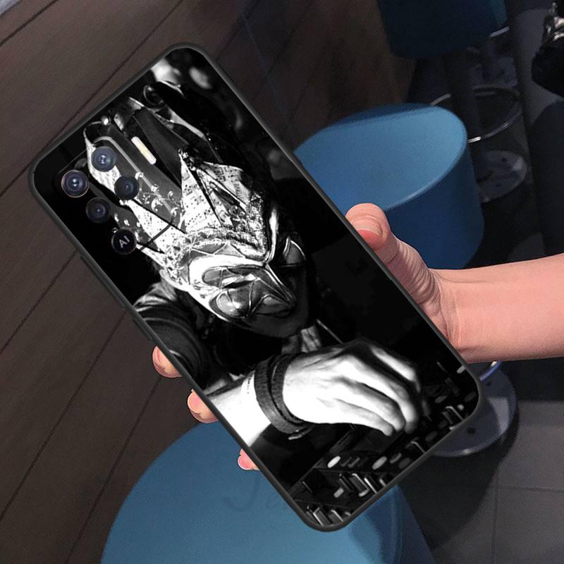 DJ Boris Brejcha Case For Oppo A16 A17 A18 A96 A76 A60 A80 A40 A38 A58 A78 A98 A94 A74 A54 A15 A57 A77 A5 Pro