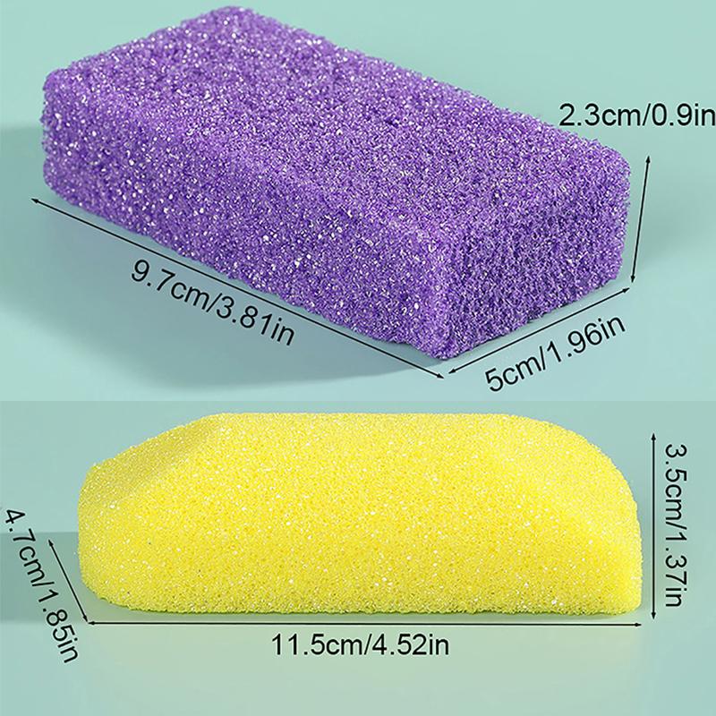 Quadratisch/Bootsförmig Fuß Bimsstein Schwamm Steine Fußpflege Hornhaut Peeling Harte Haut Entferner Pediküre Schrubber Peeling Maniküre Werkzeug