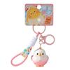 Eye Catching Resin Bird Key Holder Artistic Carving Design Compact Bag Pendant Christmas Gift For Kids Adults