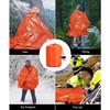 Emergency Sleeping Bag Waterproof Ultralight Thermal Sleeping Bag Lengthened PE Aluminum Film Survival Blanket for