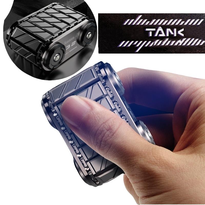 1 Pcs Fidget Spinner Tank Fidget Roller Autism Adhd Metal Edc Fidget Toys Office Desk Toys Anxiety Stress Relief Toys Adult Gift