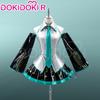 Costume Cosplay Mikuu DokiDoki-R Mikku Cosplay Donna Vestito Corto Carino Costume Halloween Mikuu Cosplay