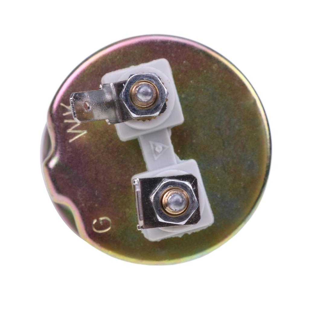 Oil Pressure Sender Sensor 0-80 Psi VDO 10-180 Ohms 1/8"-27 NPT | with 16 Psi Low Alarm Switch