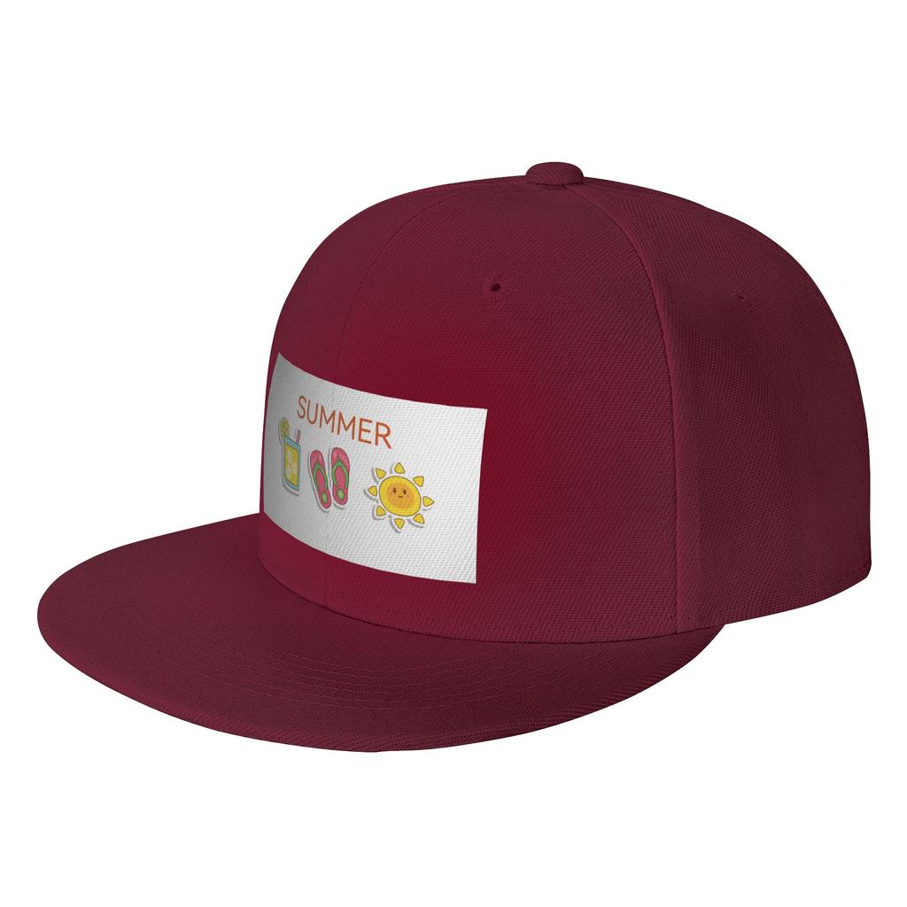 Fashion SUMMER Flat Brim Sun Hat Students Golf Hat Unisex