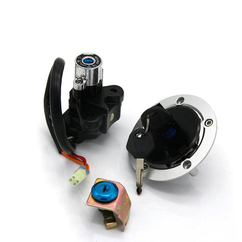 Motorcycle Ignition Key Switch Fuel Gas Cap Seat Lock Kit For Suzuki SV650 SV650A ABS SV650SF SV650S OEM:37000-16891 37000-16890