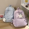 Schoolbag Exquisite High-value Polka Dot Large-capacity Junior High School Student Schoolbag Casual Versatile 1st-1st Grade Backpack Female