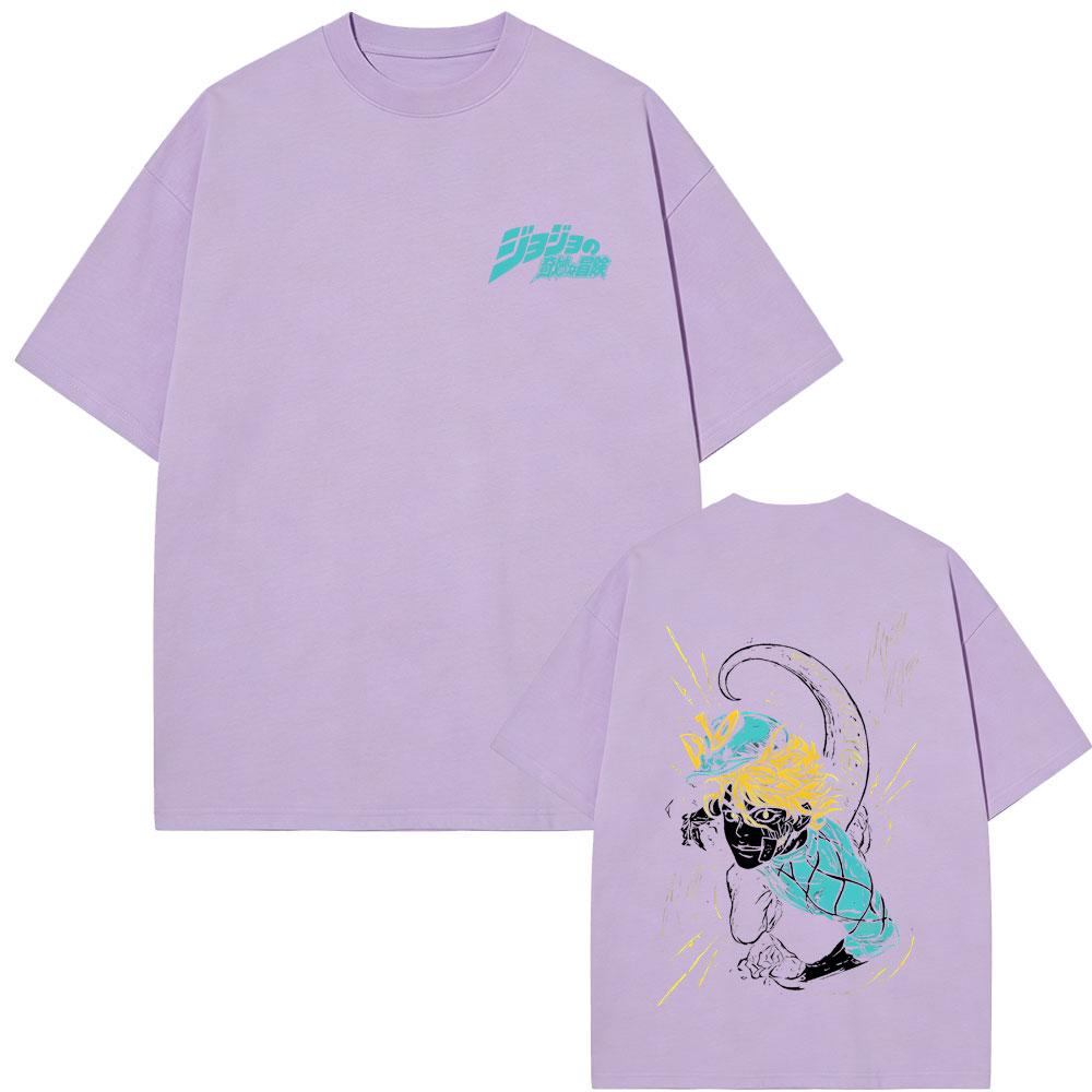 Hot Sale Anime Jojo Bizarre Adventure Tshirt Cartoon Diego Brando Graphic T Shirt Summer Unisex Women Unisexga Fashion Trend Tshirts