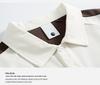 2026 Trendy Men's Japanese Style Color Block Polo T-Shirt