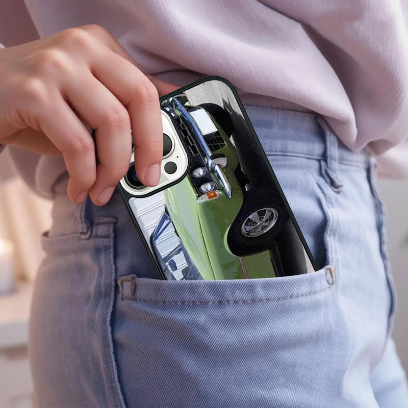 

Classic Car Phone Case For iPhone 17 Air 15 16e 14 13 Pro Max Coque 12 11 Pro Max PLUS cover iPhone 17