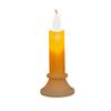Simple Flameless Halloween Black LED Candle Simulated Warm Light Electronic Candle Lights Plastic LED Electronic Candle Party