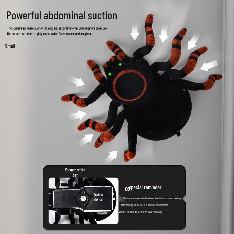 FY878 Wall-Climbing Spider RC Stunt Car with Lights - Halloween & Christmas Toy Gift