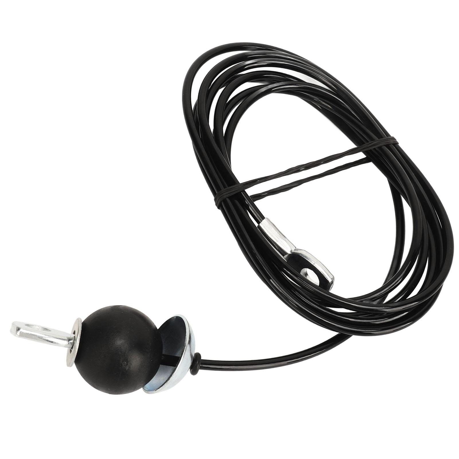 Cable de Polea para Fitness de 5 mm de Grosor Sistema de Polea de Alta Resistencia Cable de Fitness de Repuesto para Accesorios de Máquinas de Poleas 4 Metros