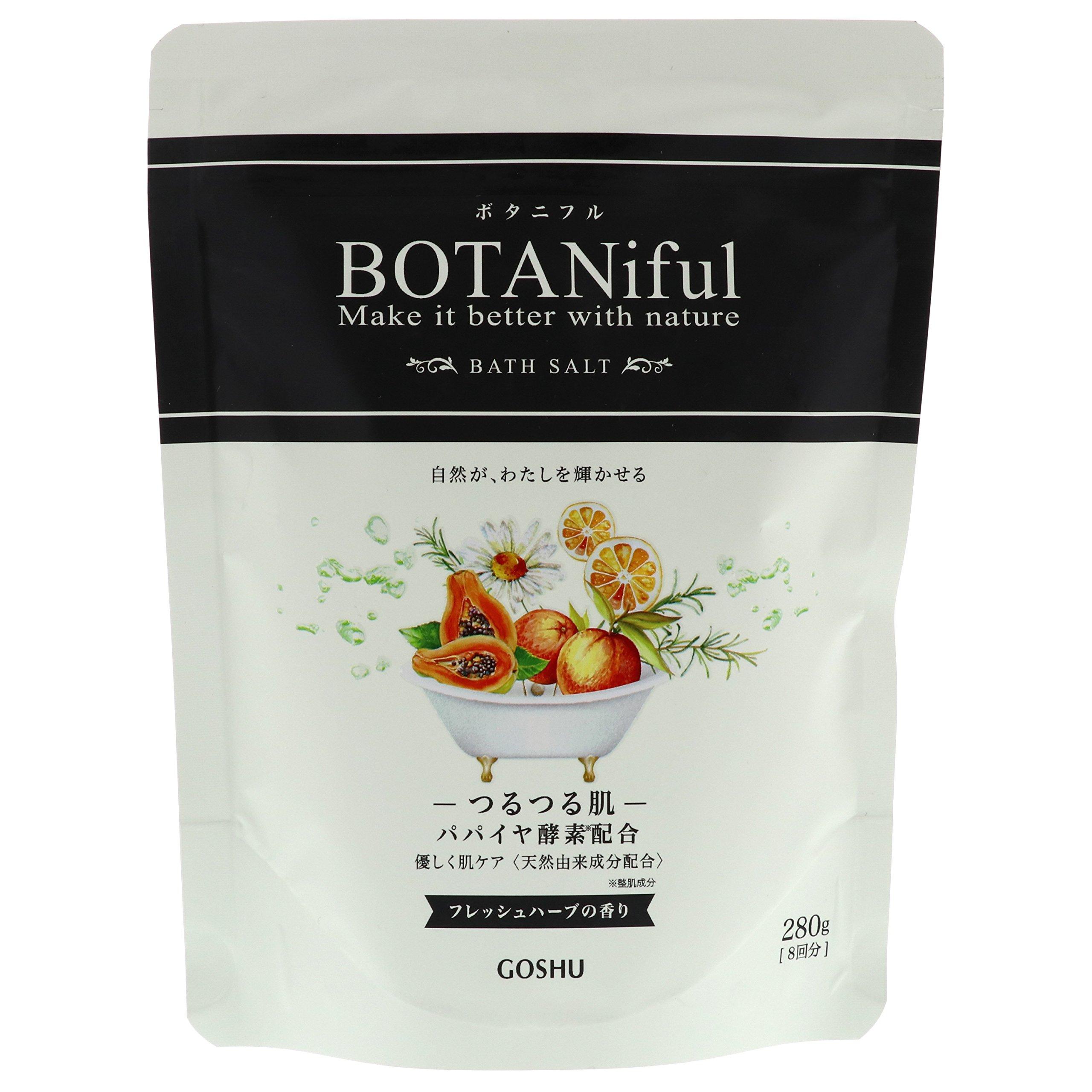 

Goshu Pharmaceutical Botanical Bath Fresh 280g Salts, Herbs,
