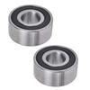 2Pcs Double Row Ball Bearing High Speed Operation Excellent Manufacture Industrial Supplies for Agricultural Machinery