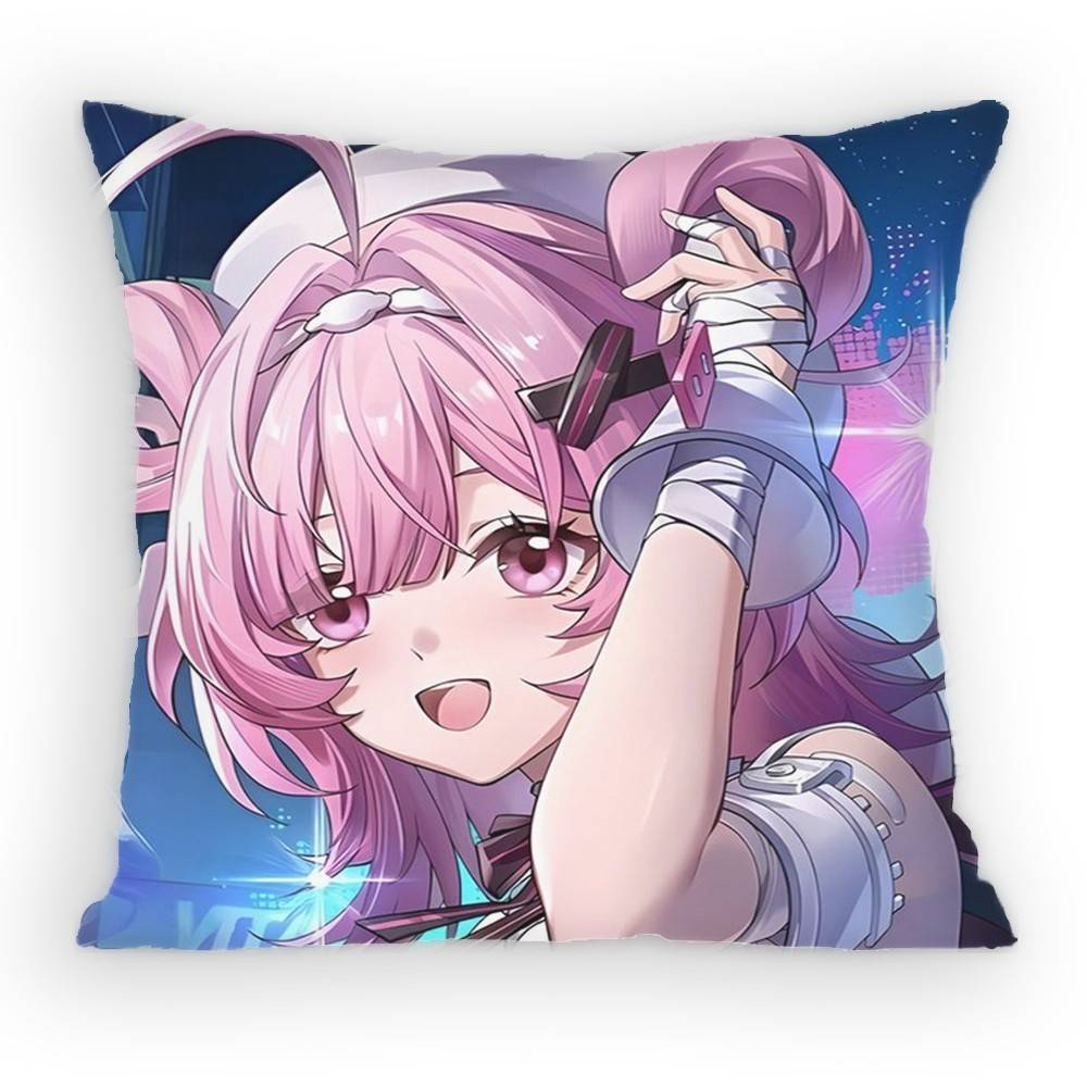 

Neverness to Everness Pillow Case Sofa Living Room for Bedroom car Headboard Backrest Cushion Square Cushion Nap Time 30x30 cm