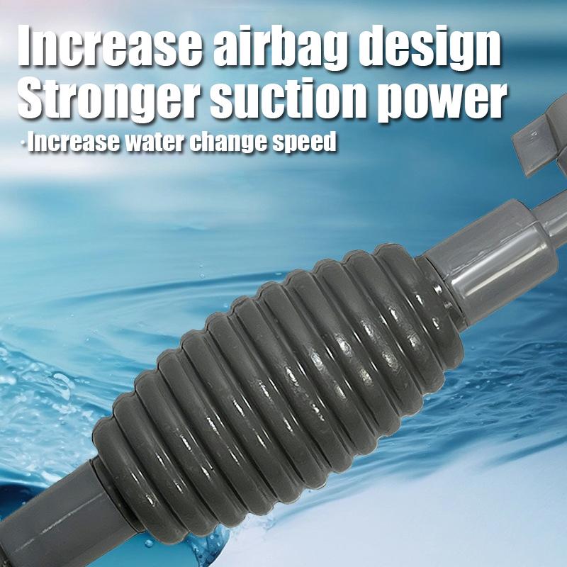 1PC Semi-automatic Aquarium Clean Vacuum Water Change Changer Gravel Aquarium Simple Fish Tank Vacuum Siphon Pump Cleaner