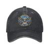 Operation Epics Fury Eagle Washed Baseball Cap  Streetwear Sun Trucker Hat Summer Men Adult Tennis Skate Baseball Caps