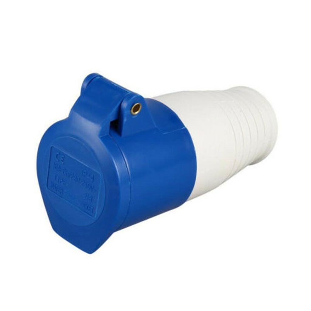 240V 16A 3 Pin Industrial Waterproof Plugs Socket  Male/Female IP44 2P For Caravan Motorhome Yacht Plug & Socket Connector