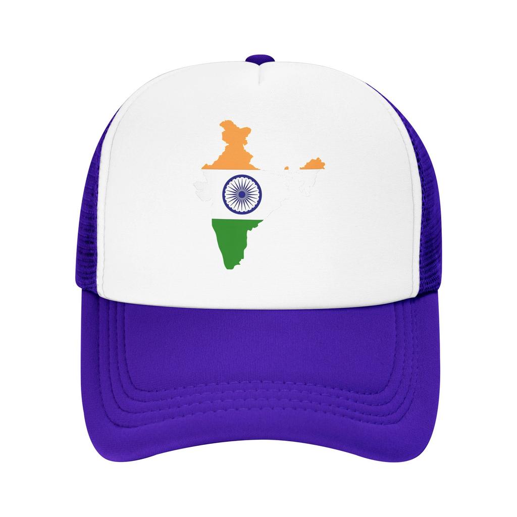 Summer Sun Hats India Flag Emblem  Baseball Cap  Casual Trucker Hat Spring Unisex Women Tennis Skate Baseball Caps