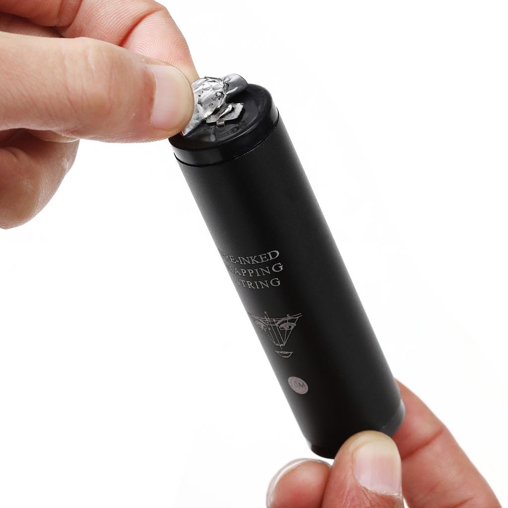 Vorgestempelte 20M Microblading Mapping Fadenflasche Augenbrauenfaden Brows Marker Linie Weiß Permanent Make-up Tattoo Färbewerkzeug