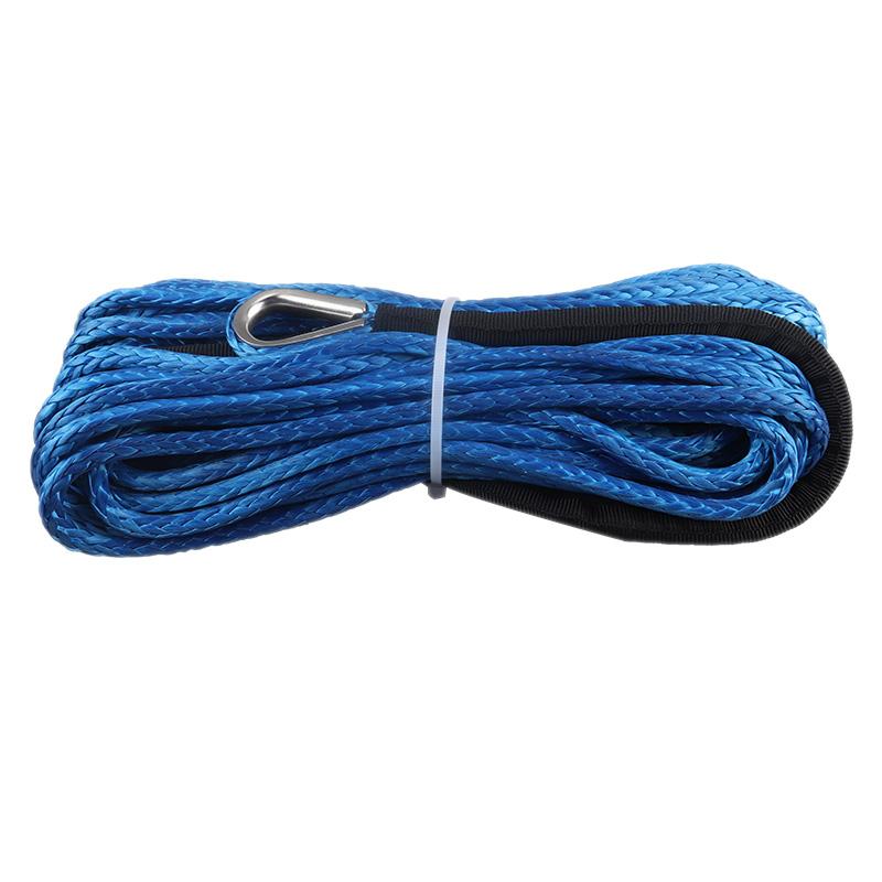 7000LBs Winch Line Cable Rope Winches Towing Hook Stopper Rubber for ATV SUV UTV Truck Offroad Accessories