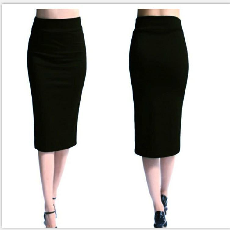 European and American Sexy Mid-Length Slimming Bodycon Pencil Skirt