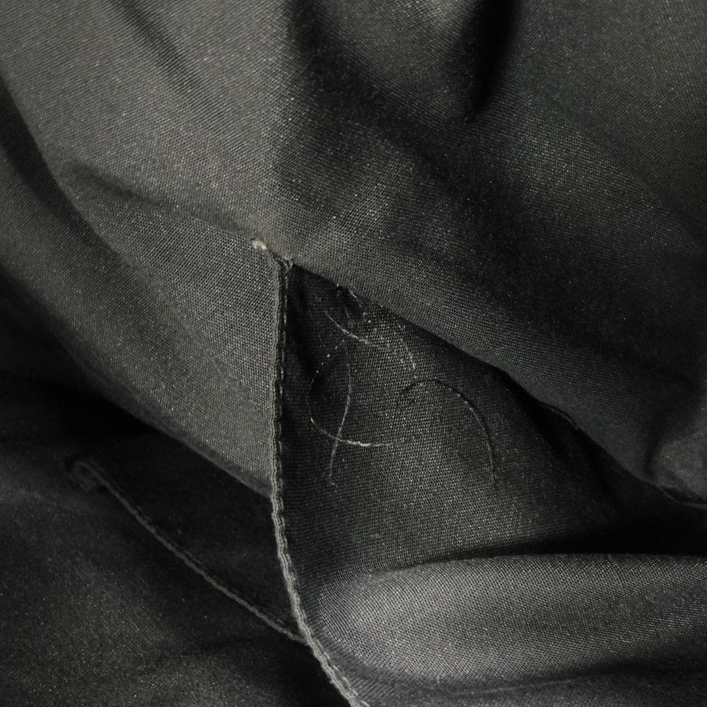 Used 9539 GG Canvas Tote 189669 7924 A4 Cotton Calfskin Web Stripe Green Red Logo Embossed Black Unisex from Japan