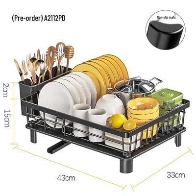 Multi-functional Kitchen Sink Dish Drying Rack