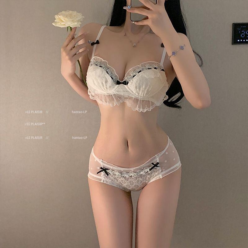 Sexy Lace Floral Bras For Women Push Up Bras Wireless Backless Underwear