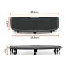 Auto Mittelkonsole Instrumentenbrett Lautsprecher Armaturenbrett Lautsprecherabdeckung Gitter für BMW 3er 4er Serie F30 F31 F32 F33 F34 F36 F82