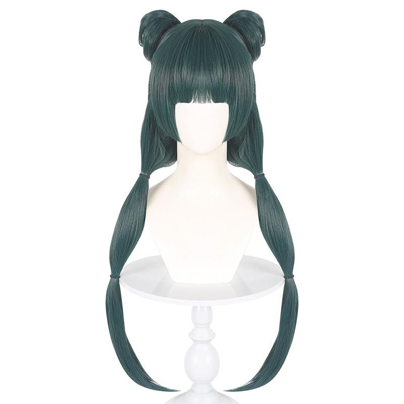 

Whisper of the Medicine House Girl Cat Cosplay Wig One size темно-зелений колір