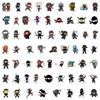 60 New Ninja Samurai Graffiti Decals Decorate Notebook Suitcase Cartoon Decals Premium Durable Quality Useful Practical