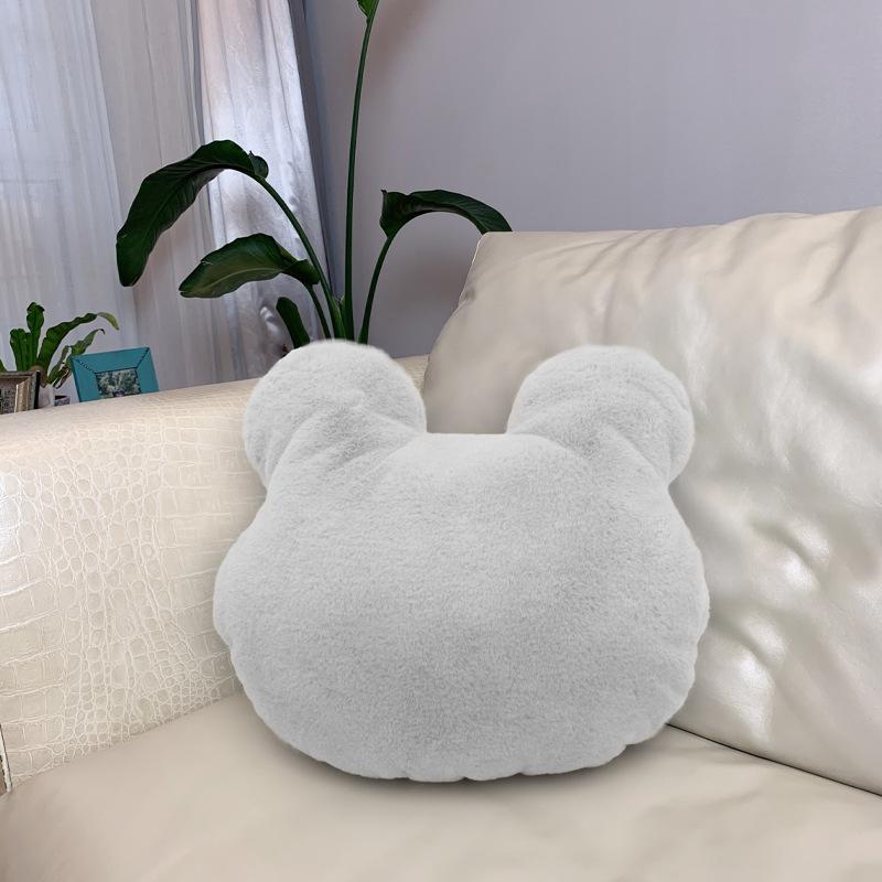 Cute Bear Ear Plush Pillow