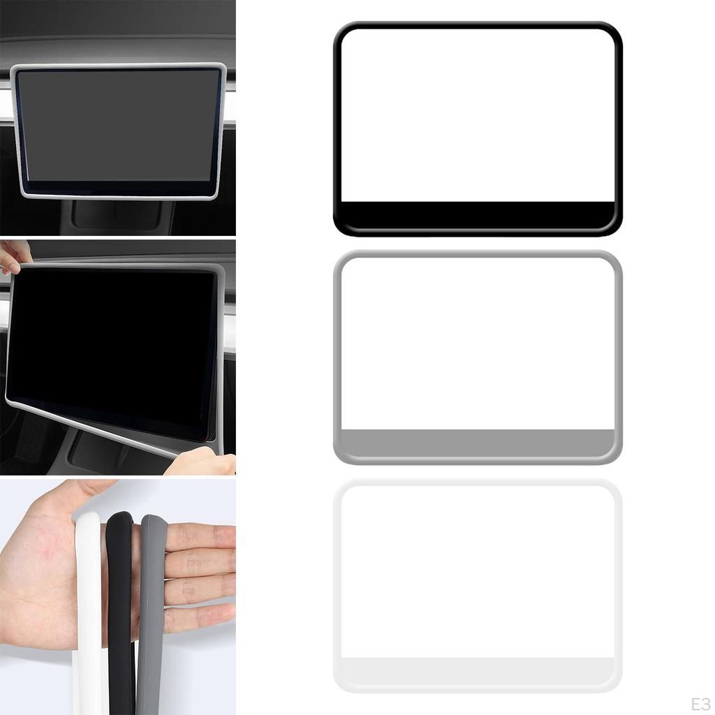 Navigation Screen Protector Frame Central Control Easy To Install Premium Spare Parts Replaces
