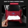 Car Seatback Tissue Organiser Box Sun Visor Console Tissue Storage Bag For Ford Fiesta Mondeo Fusion Explorer Escape Shelby Edge
