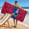 New England Patriots Logo Print Beach Towel, Large Soft Quick Dry Towel for Beach Camping Swimming