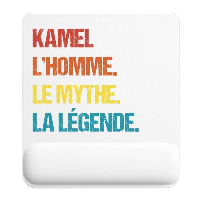 Tapis de souris - PLANETEE - Kamel Mythe Légende Vintage - 22x18 cm - Épaisseur 3 mm - Surface lisse antidérapante