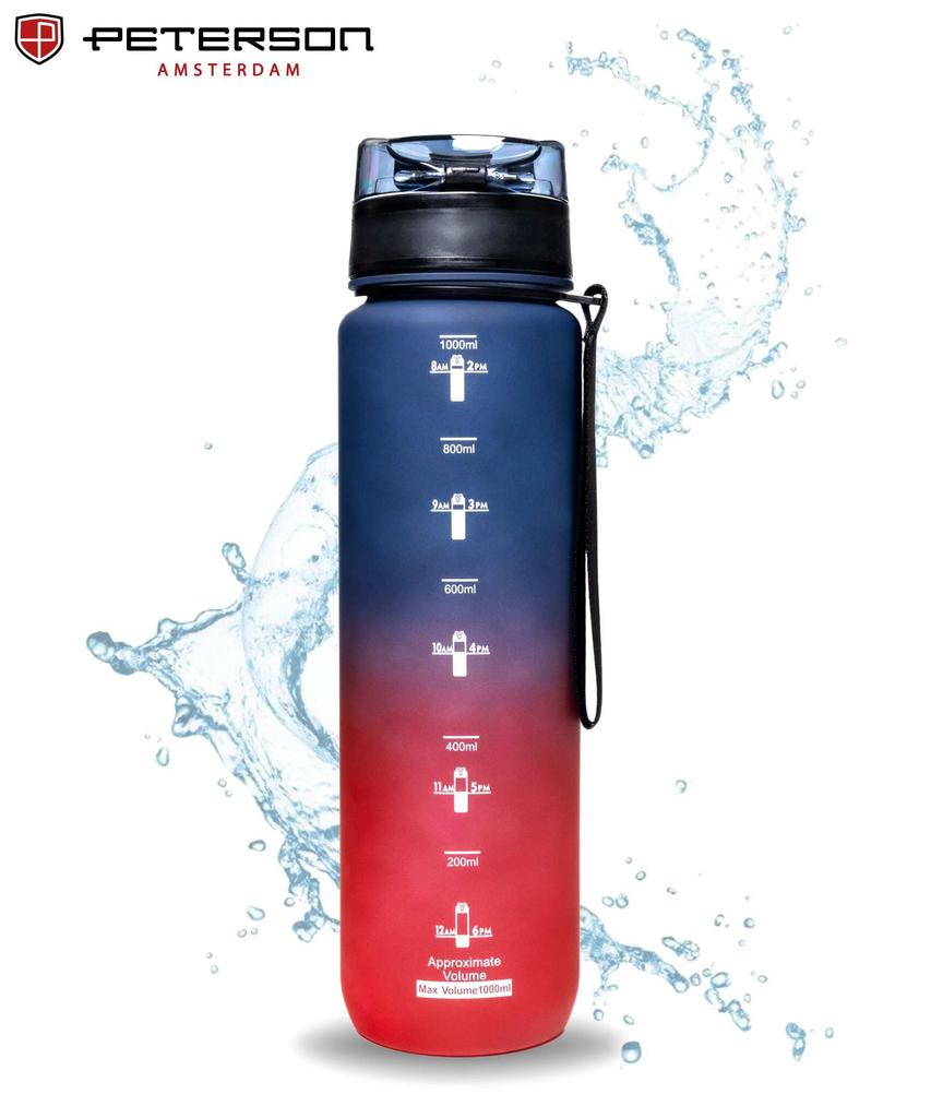 Bidon 1L PTN HY-003-1L-9560 Purple-Red