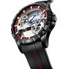 AILANG New Watch Automatic Mechanical Watch Hollow Men's Watch Silicone Tape Watch