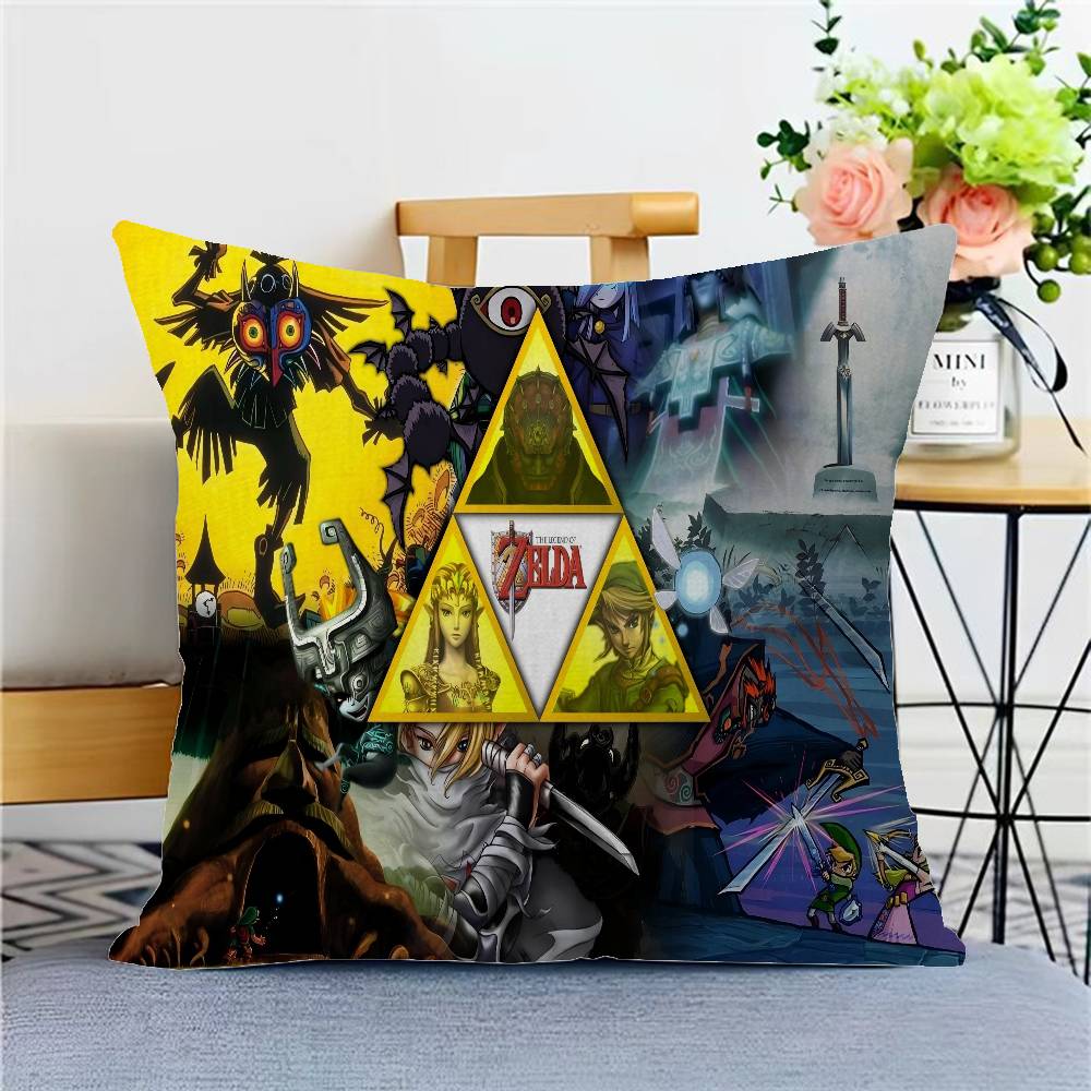 Die Legende von Z-Zelda Spiel Kissenbezug Zoll Bauernhausdekor Heim Überwurf Kissenbezüge für Couch Dekorationen