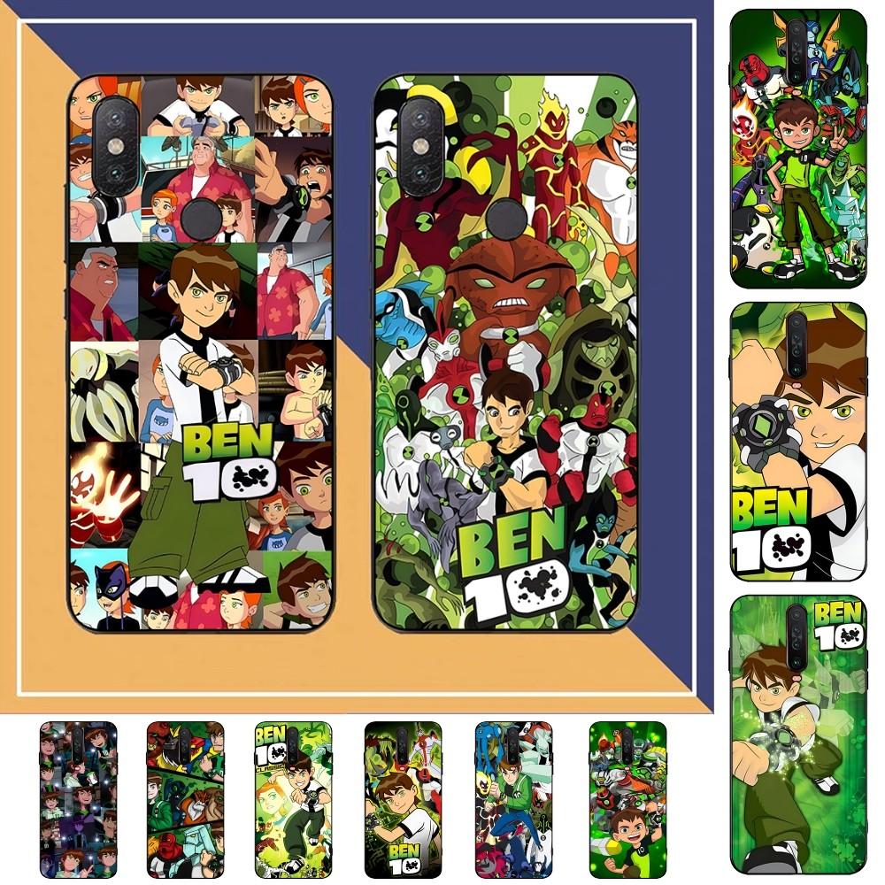 Cartoon B-Ben 10 Phone Case For Redmi Note 4 X 5 A 6 7 8 Pro T 9 Pro 9S 10 Pro 11 Pro 11S 11Epro PocoM3pro