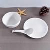 Gong He Jing Pin White Porcelain Rice & Soup Bowl (Single)