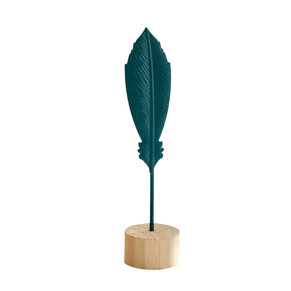 Sunflower Leaves Butterfly Ginkgo Leaf Ornament Hollow Out Metal Art Ornaments Table Top Ornament