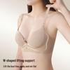 Wirefree Seamless Push-Up Bra: Invisible, Anti-Sag, Side Support for Small Busts.