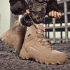 Winter Snow Boots Men Shoes Anti-slip Casual Plush Comfortable High-top Boots Men Plush Durable Outdoor Hiking Shoes Men