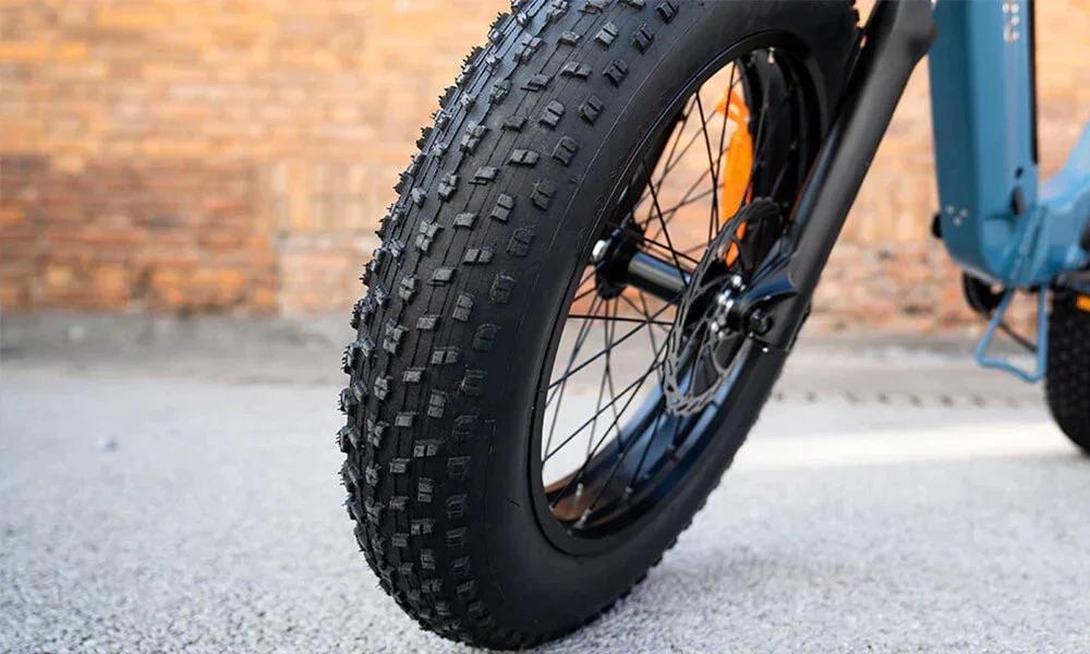 DYU FF500 Foldable Electric Bike 48V 13.5Ah Battery, 500W Motor, 20*4.0 Inch Tires, Range 78km E-Bike